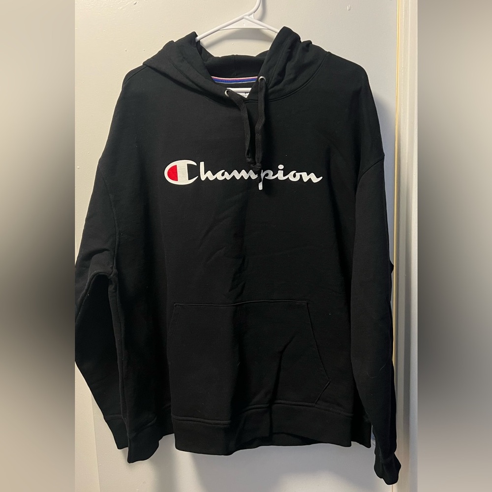Champion Black Hoodie